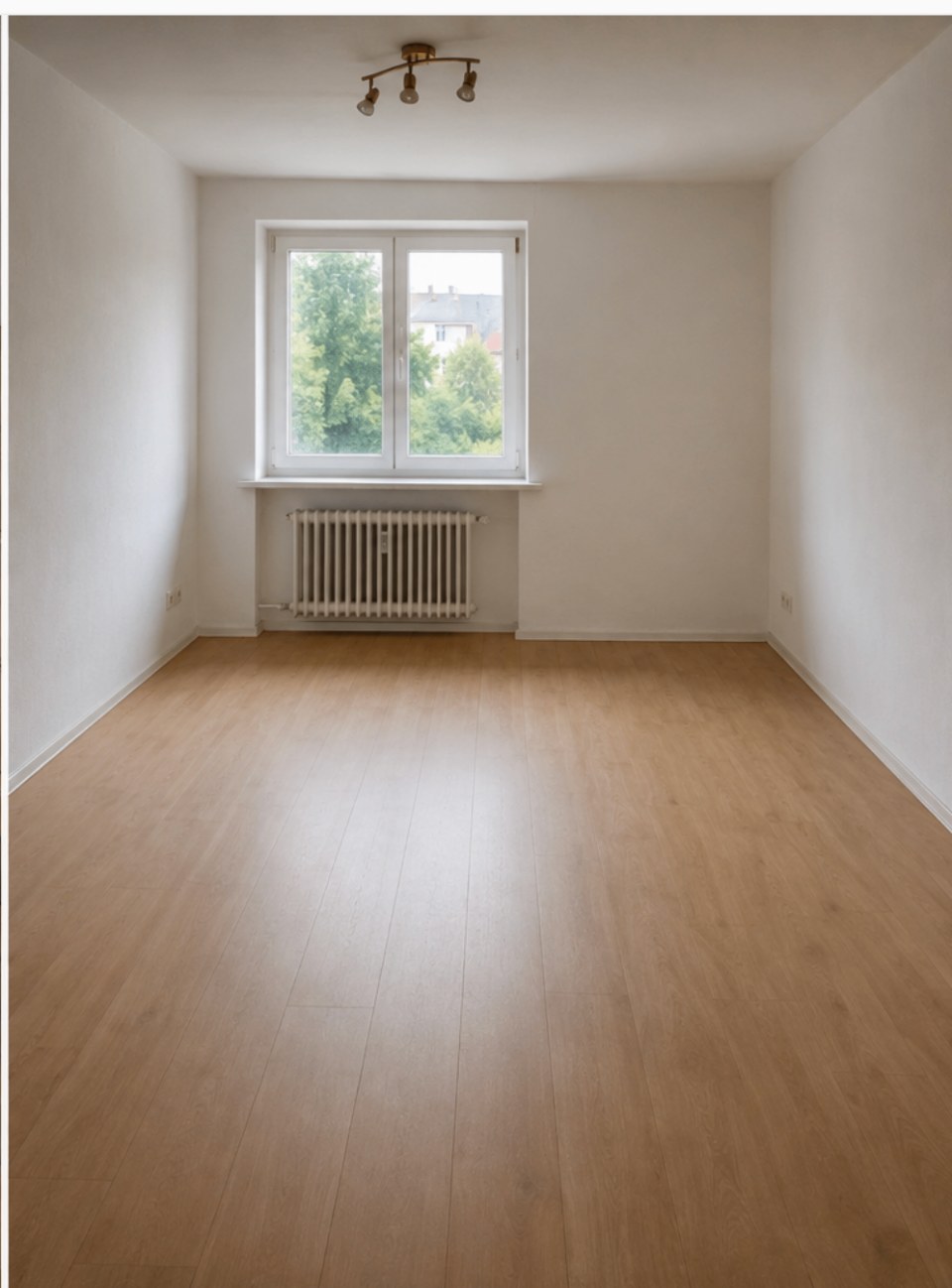 Umzug nachher – besenrein geräumte Wohnung